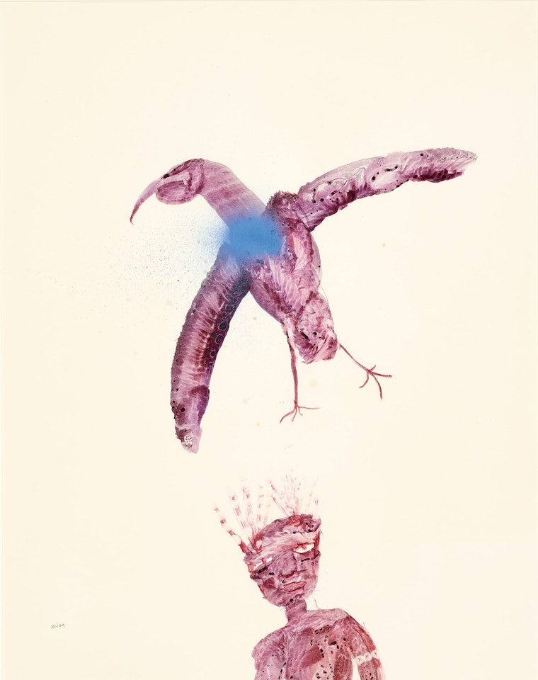 BIRD + MAN by Sidney Nolan