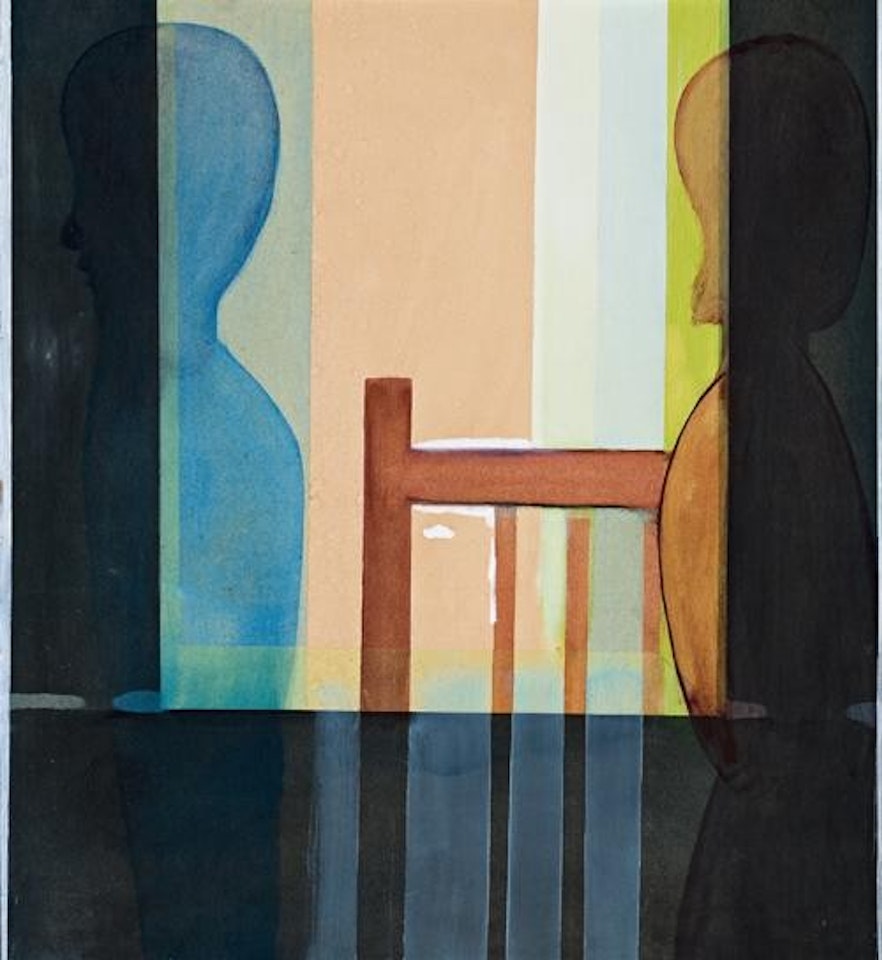 FIGURES AT WINDOW by Charles Blackman