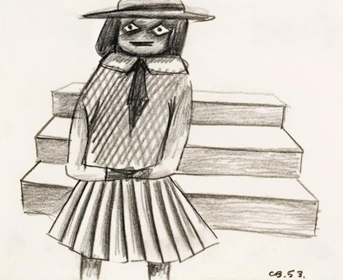 SCHOOLGIRL "LUCY" by Charles Blackman