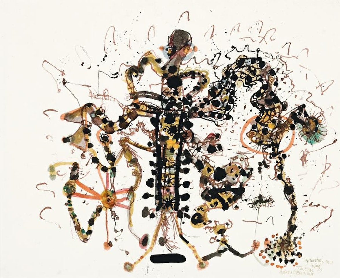 IMPROVISATION ON A SOUND by John Olsen