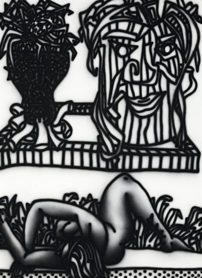 NUDE DREAMING OF SPIDERS by Howard Arkley