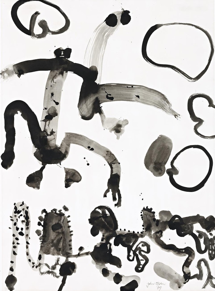 DARLING RIVER LANDSCAPE by John Olsen