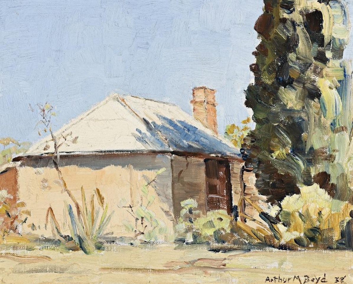 COTTAGE (ROSEBUD) by Arthur Merric Bloomfield Boyd