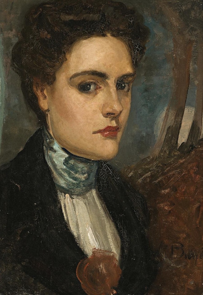 PORTRAIT OF THE ARTIST"S WIFE, JEANNE MOREL by Rupert Charles Wulsten Bunny