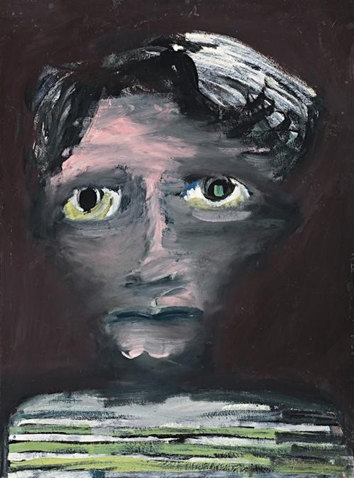 NOCTURNE (SELF-PORTRAIT) by Charles Blackman