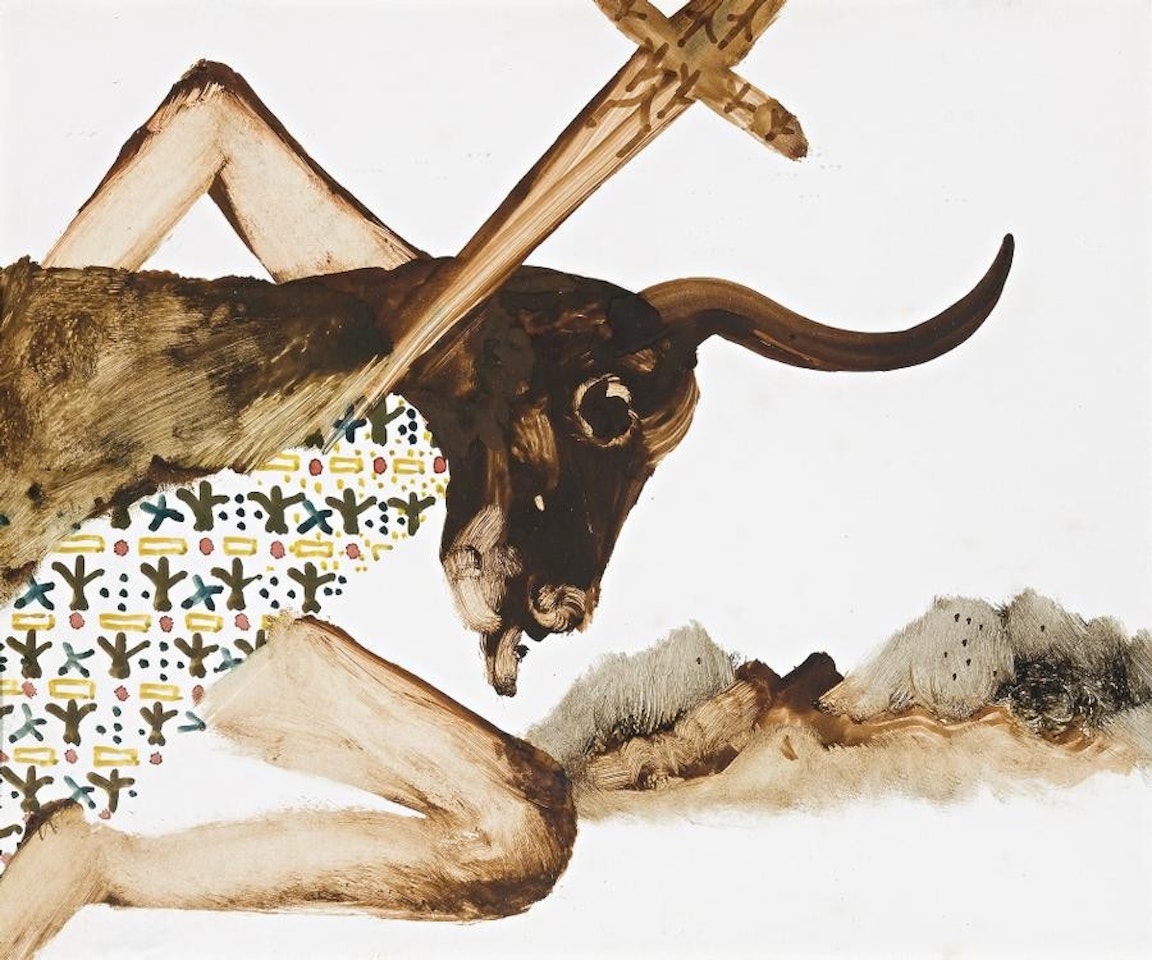DEATH OF MINOTAUR by Sidney Nolan