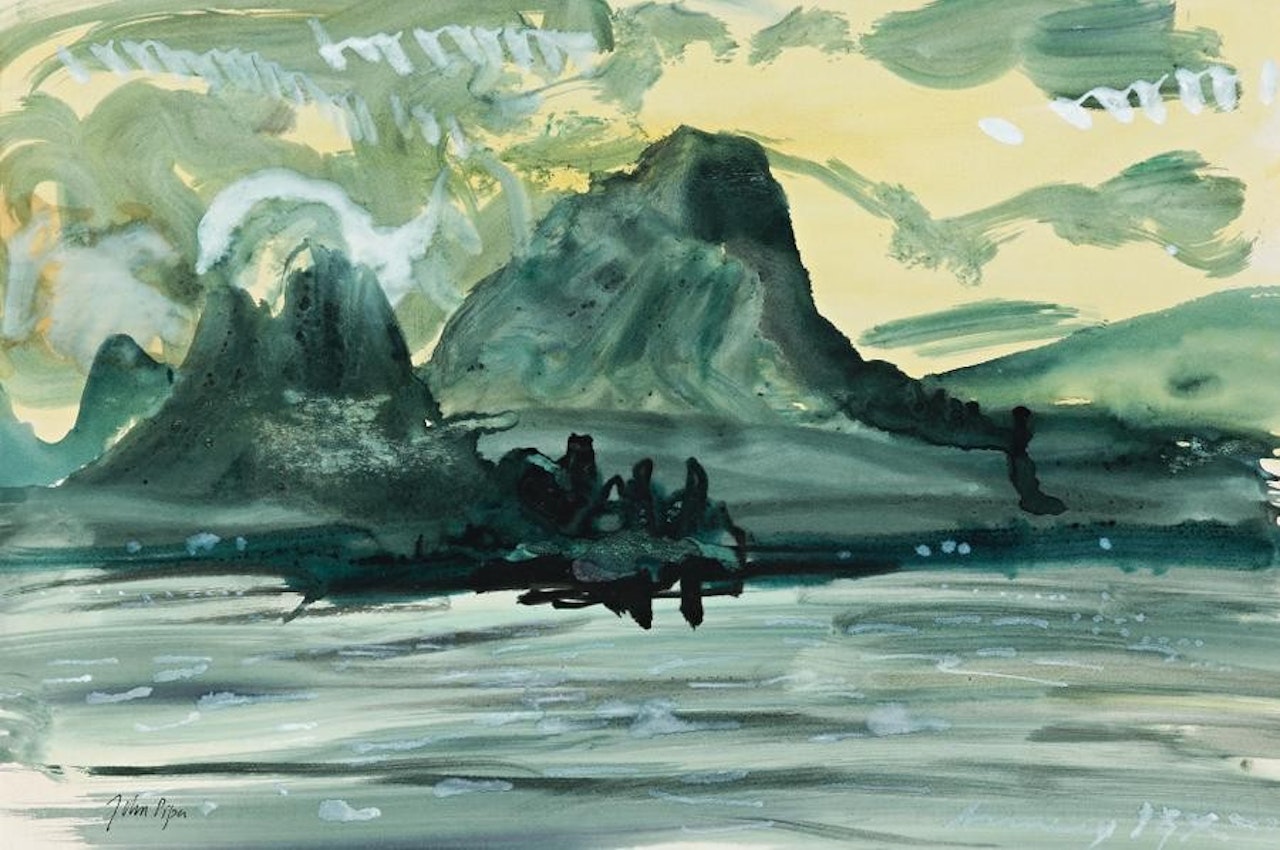FROM TALLOIRES I LAKE OF ANNECY by John Piper