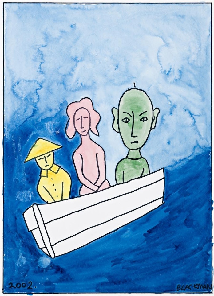 SAILING by Charles Blackman