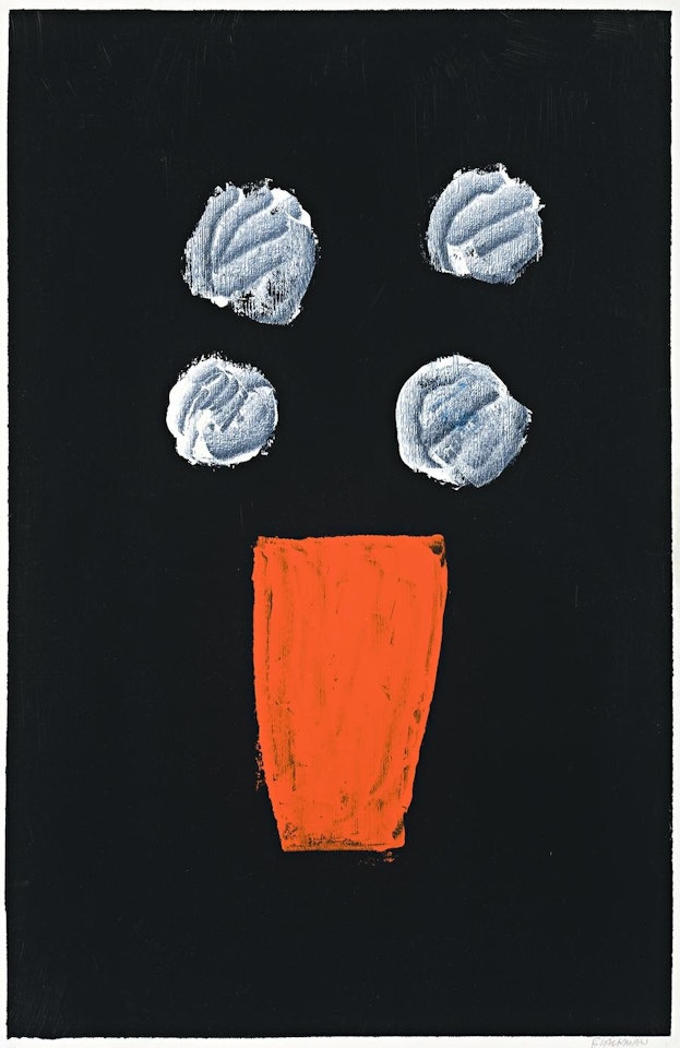 VASE OF FLOWERS by Charles Blackman
