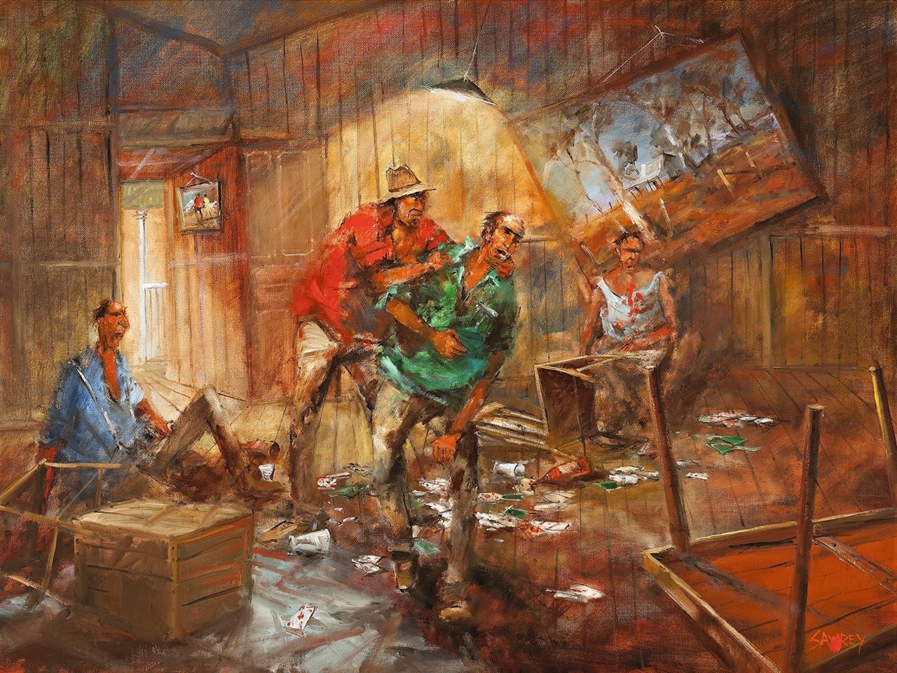 THE FIGHT (FROM THE CHEAT SERIES) by Hugh Sawrey