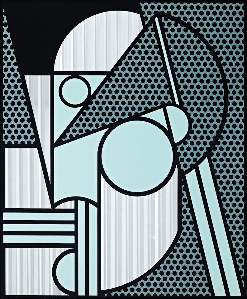 MODERN HEAD #4 by Roy Lichtenstein