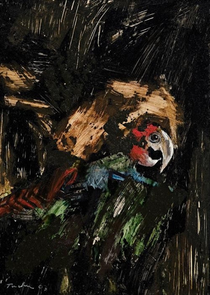 THE PARROT by Albert Tucker