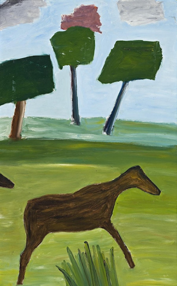 TREES, CLOUDS AND ANIMAL by Kenneth Ronald Whisson