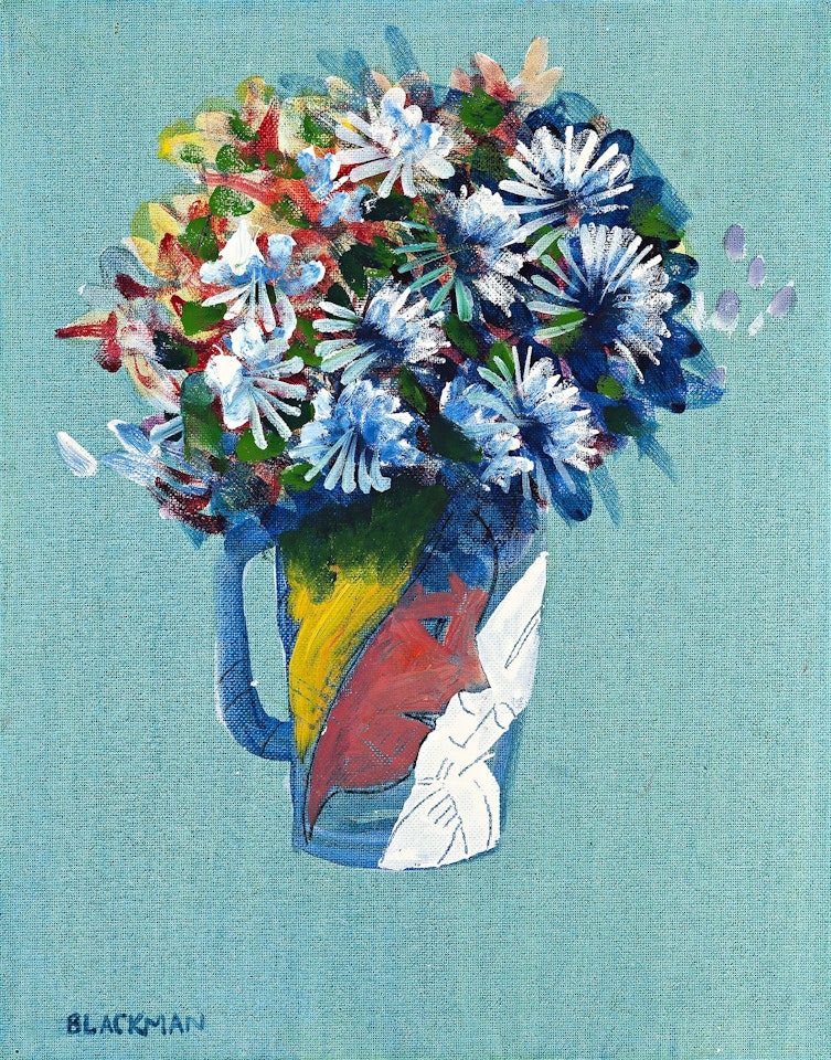 STILL LIFE - FLORAL by Charles Blackman