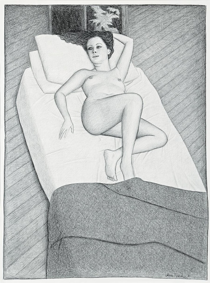 RECLINING NUDE by John Brack