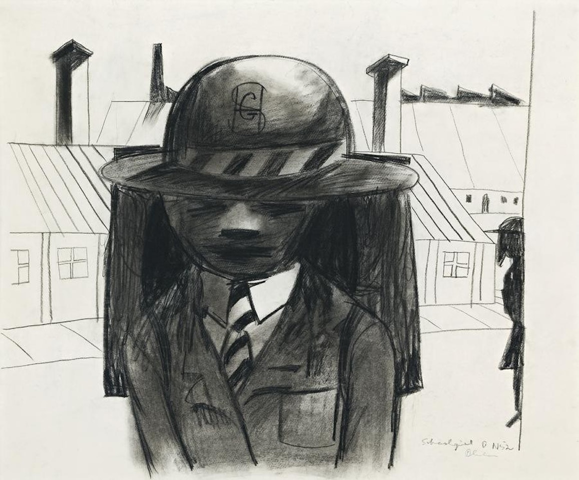 SCHOOLGIRL by Charles Blackman
