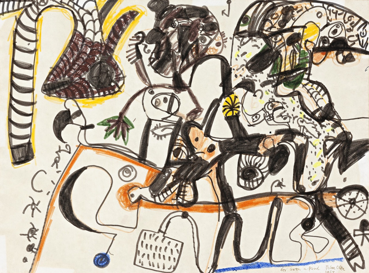 UNTITLED by John Olsen