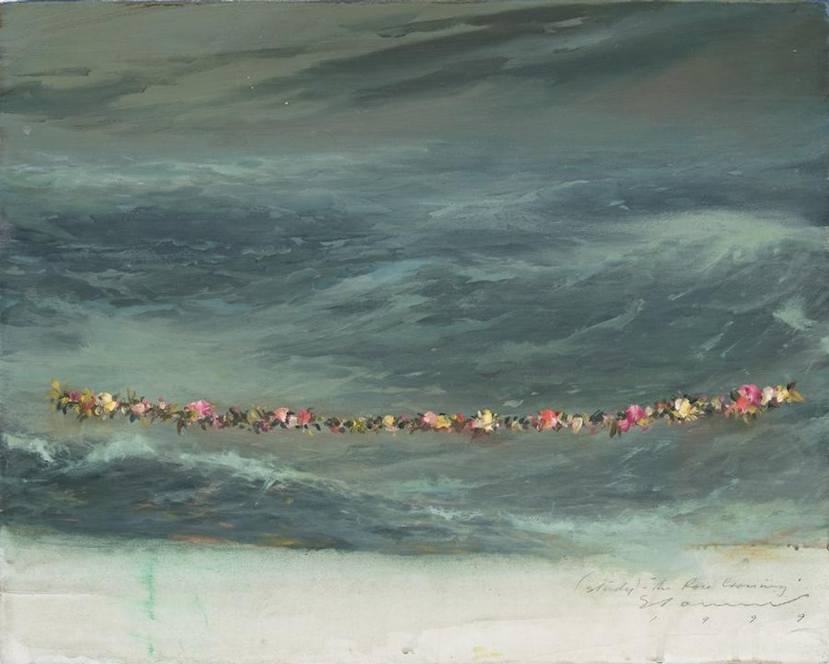 STUDY) THE ROSE CROSSING by Tim Storrier