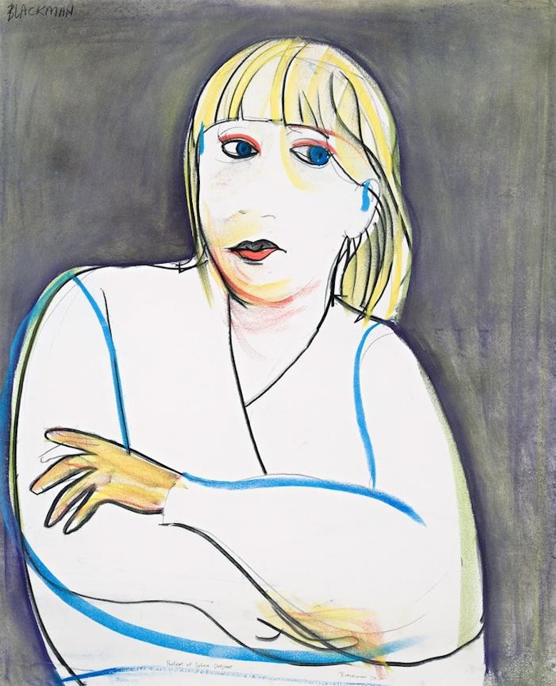 PORTRAIT OF SYLVIA DELPRAT by Charles Blackman
