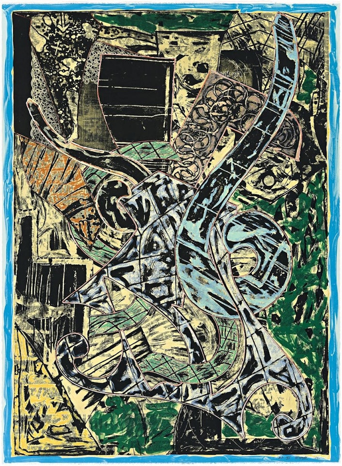 YELLOW JOURNAL by Frank Stella