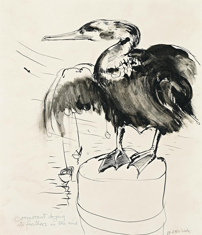 CORMORANT by Brett Whiteley