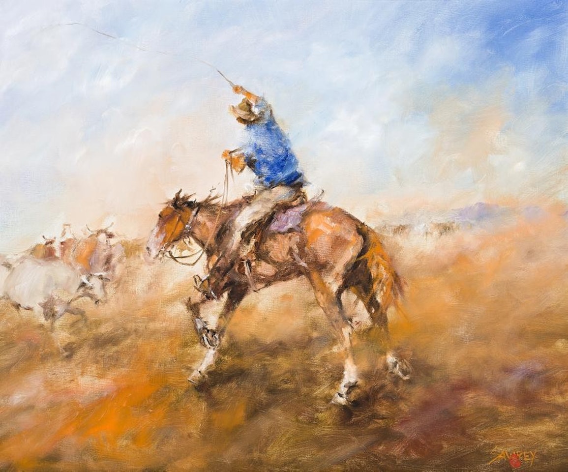 BLOCKING THE LEADERS by Hugh Sawrey