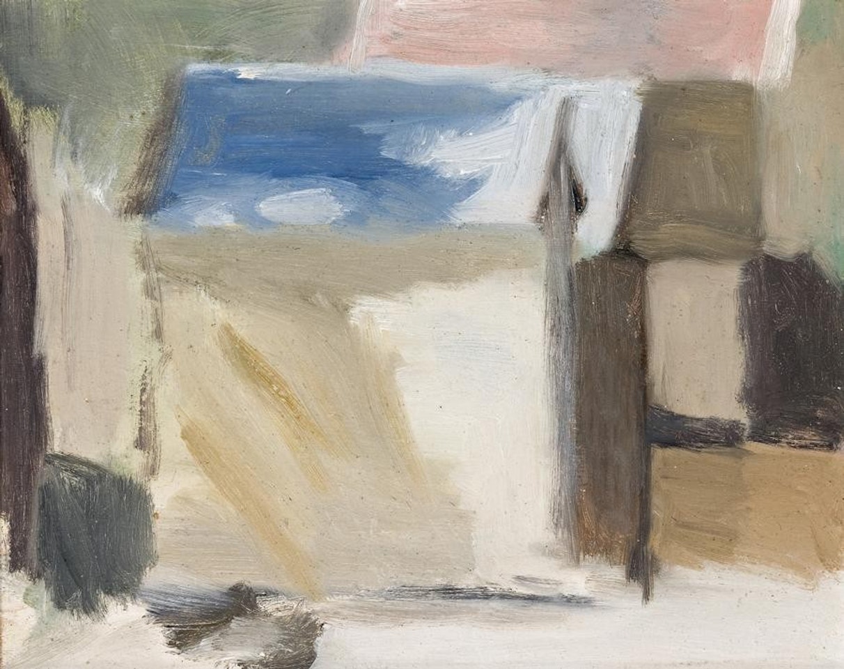 BATHING BOXES, BRIGHTON BEACH by Clarice Beckett