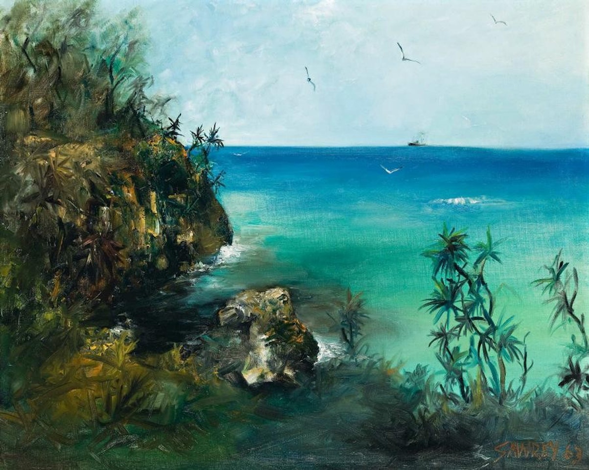 DANGER POINT - STRADBROKE ISLAND by Hugh Sawrey