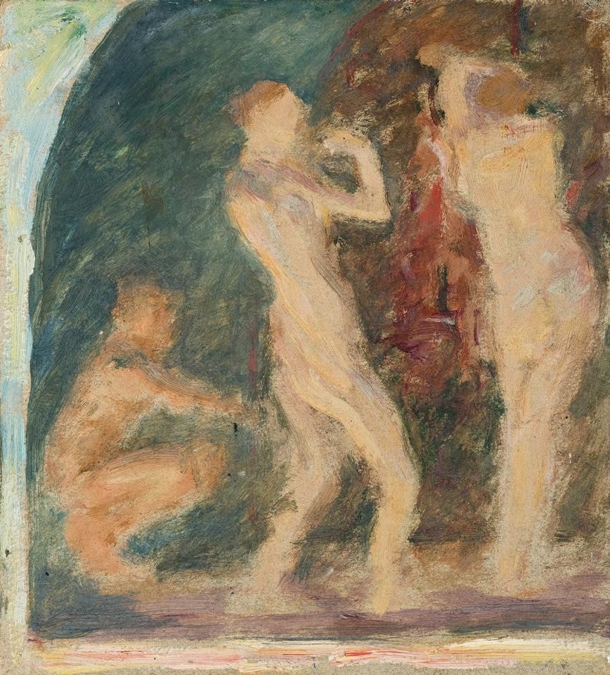 STUDY FOR MYTHOLOGICAL DECORATION by Rupert Charles Wulsten Bunny