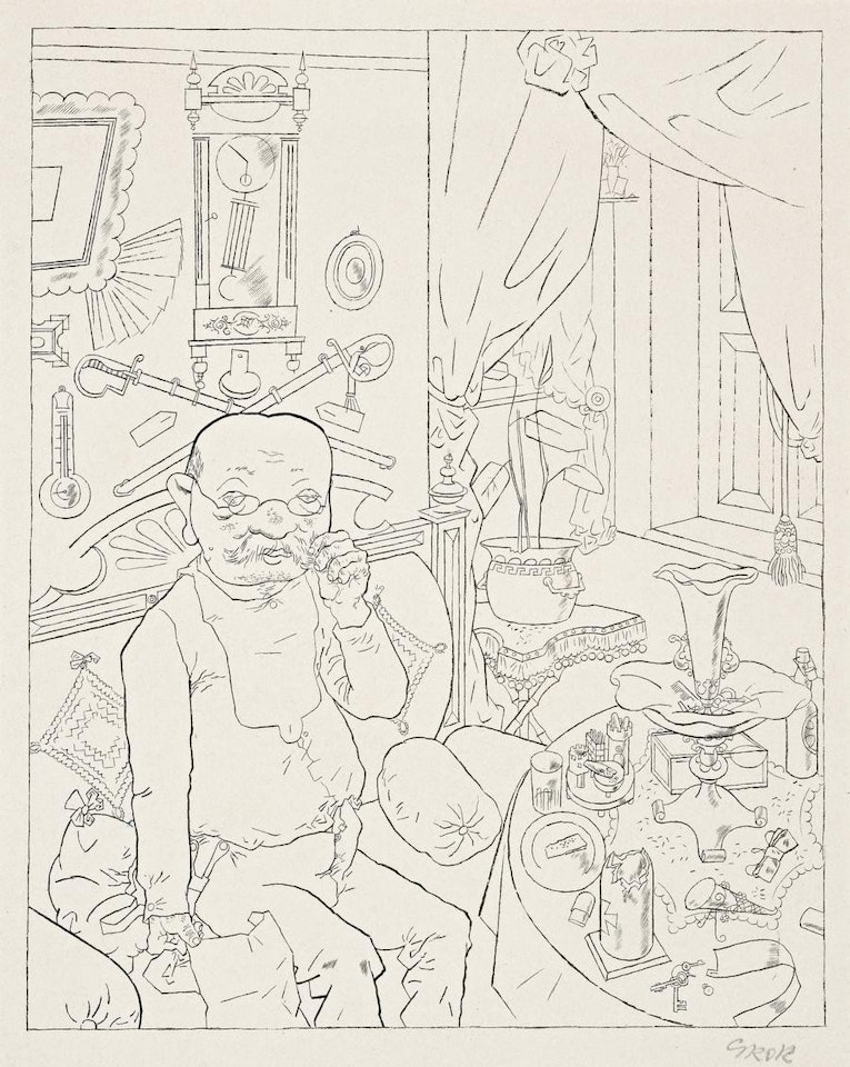 THE CONSISTENT PACIFIST by George Grosz
