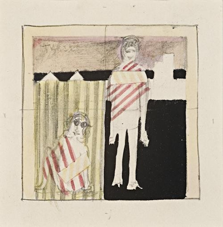 BATHERS, ST KILDA BATHS by Sidney Nolan
