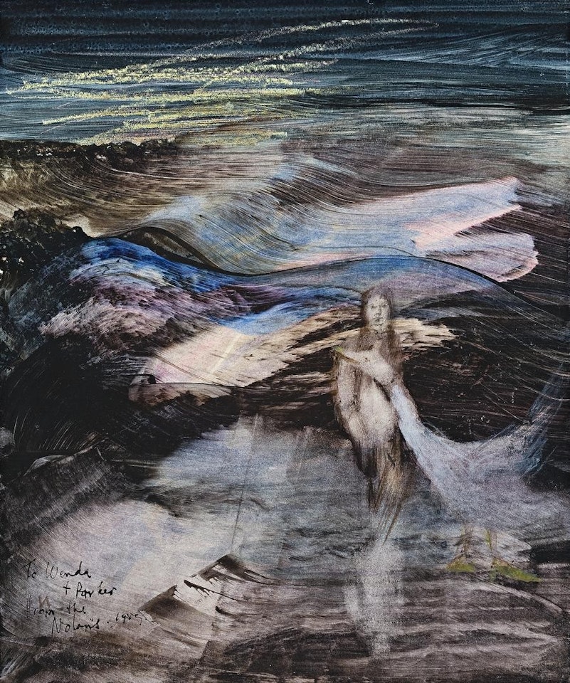 LEDA AND THE SWAN by Sidney Nolan