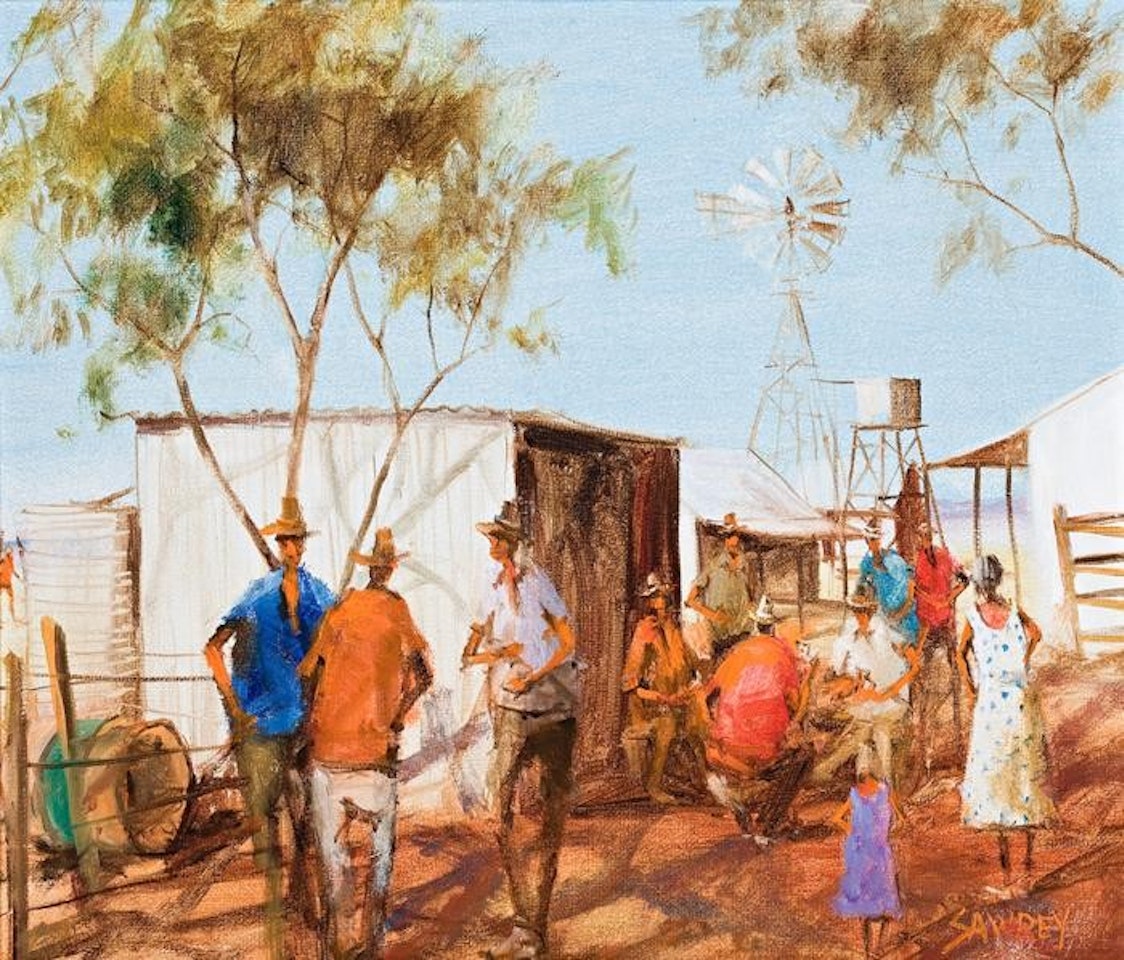 THE IDLERS by Hugh Sawrey