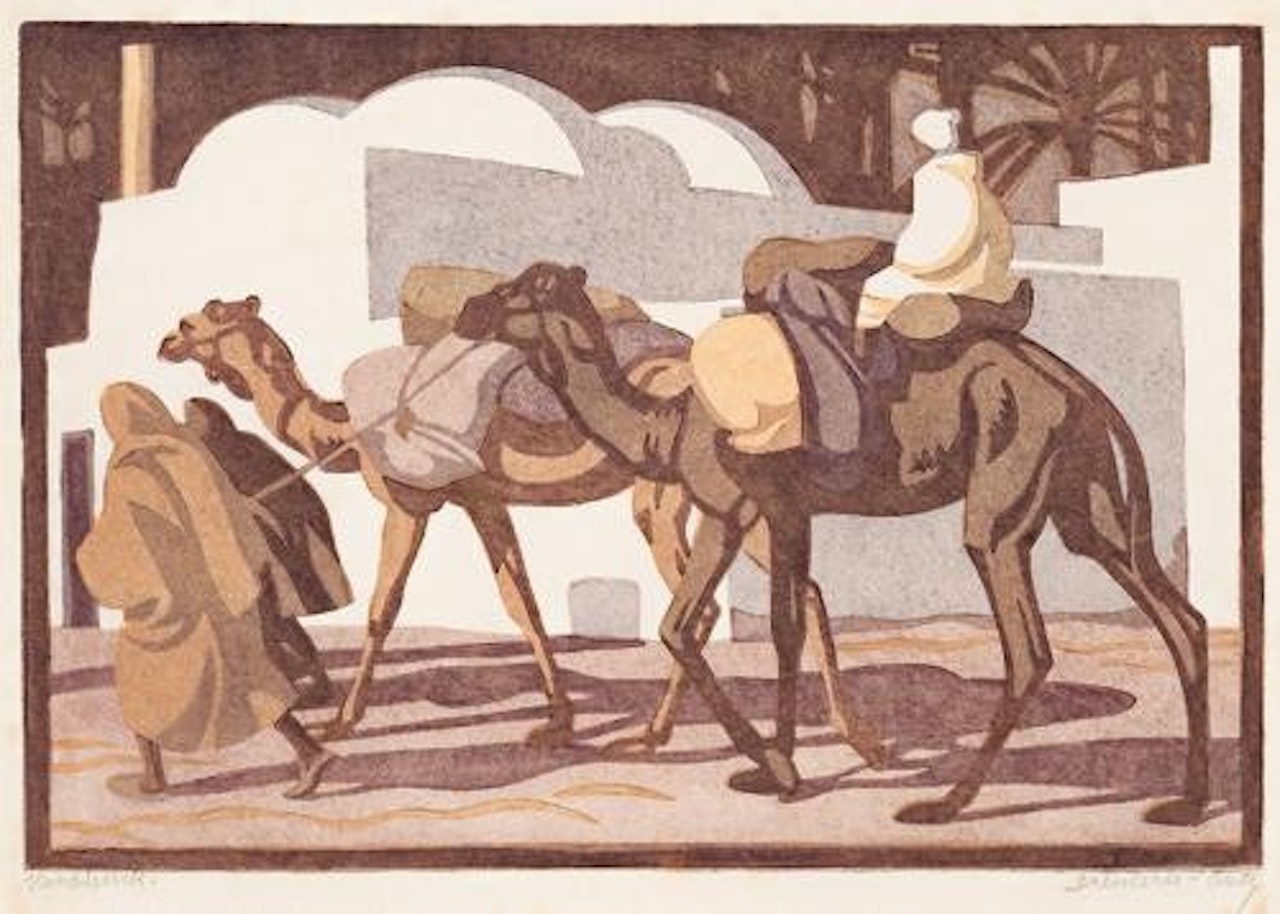 CAMEL RIDERS by Norbertine Bresslern-Roth