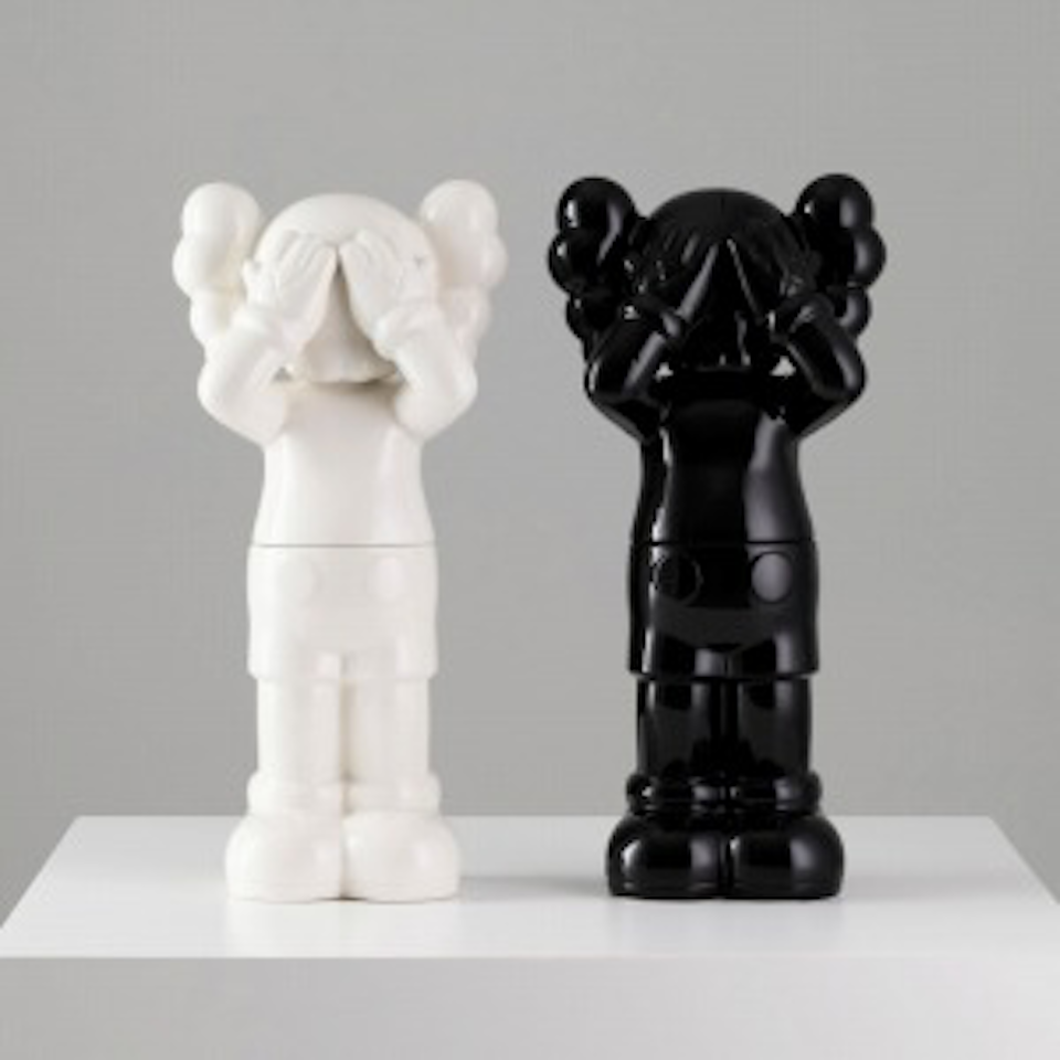 KAWS: HOLIDAY UK - Containers (White, Black) by Kaws
