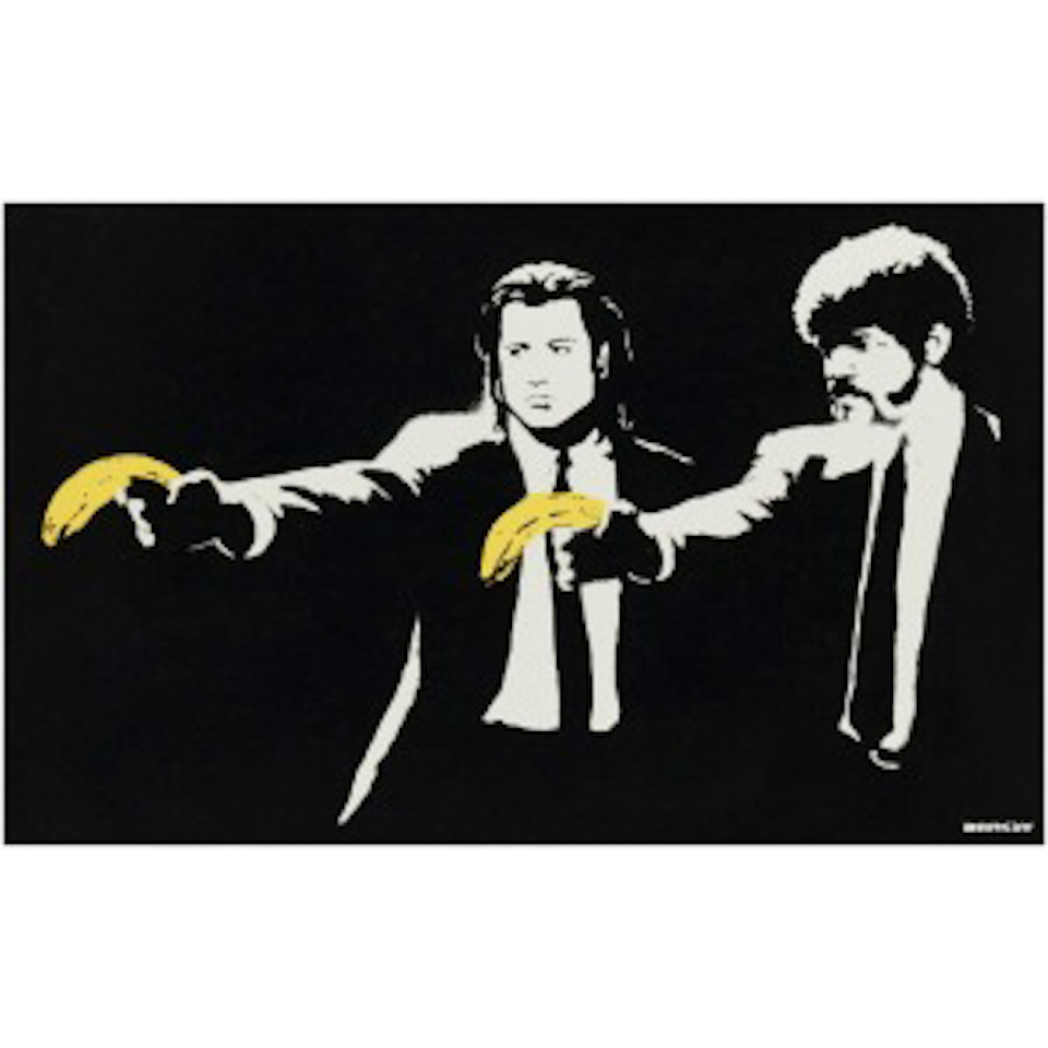 Pulp Fiction by Banksy