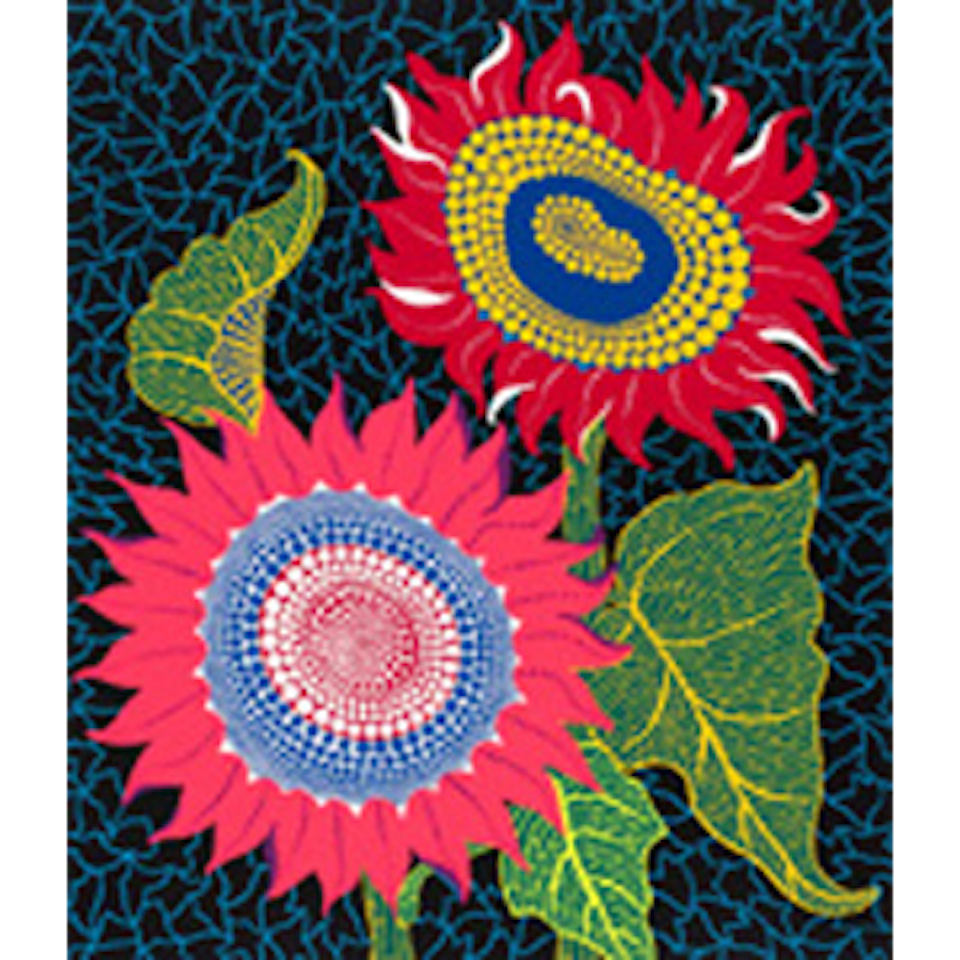 Sunflowers (Kusama 126) by Yayoi Kusama