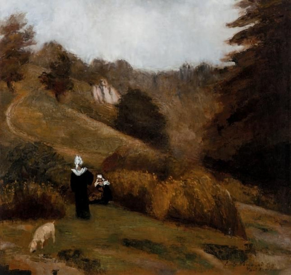 The moor at Pont Aven by Emile Bernard