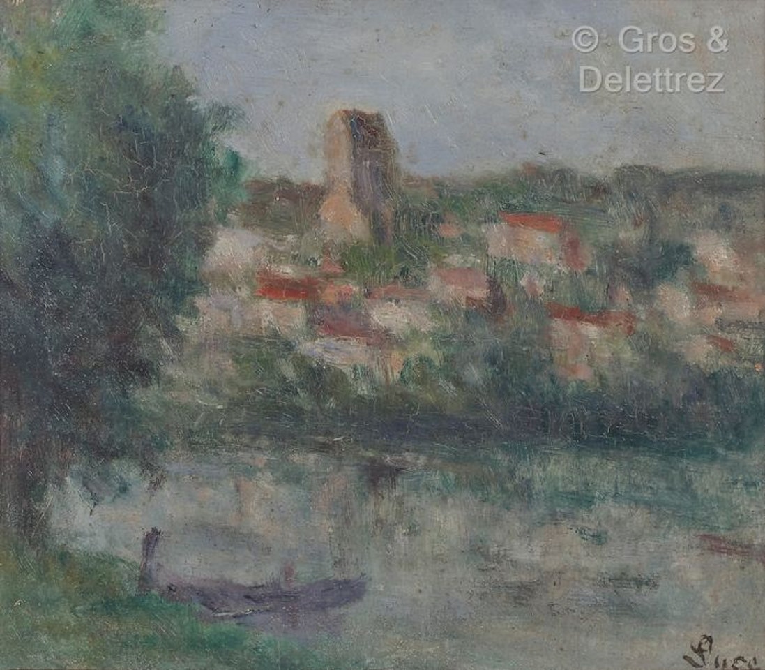 Auvers-sur-Oise by Maximilien Luce
