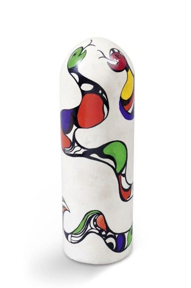 Condom (white) by Niki de Saint Phalle