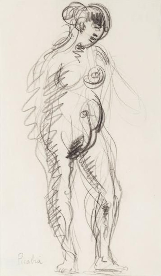 Female nude by Francis Picabia