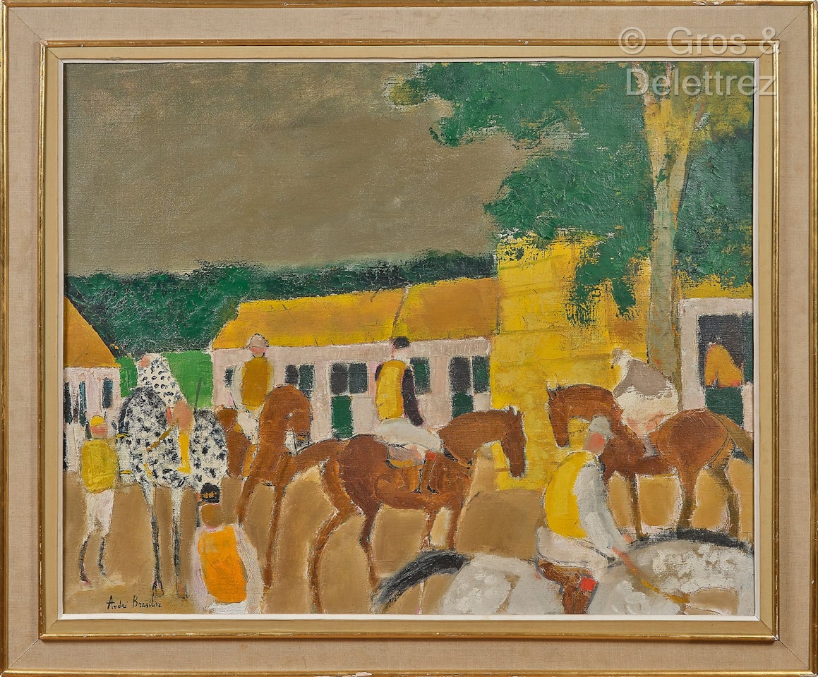 The Bagatelle Polo by André Brasilier