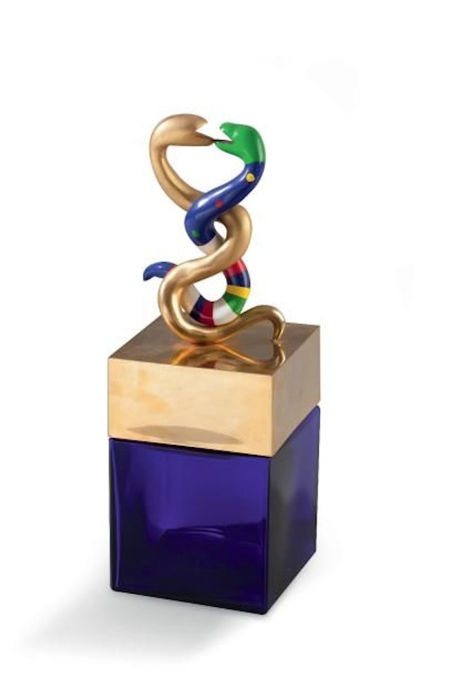 Giant perfume bottle by Niki de Saint Phalle