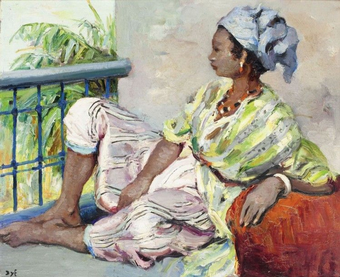 Young Moroccan woman by Marcel Dyf