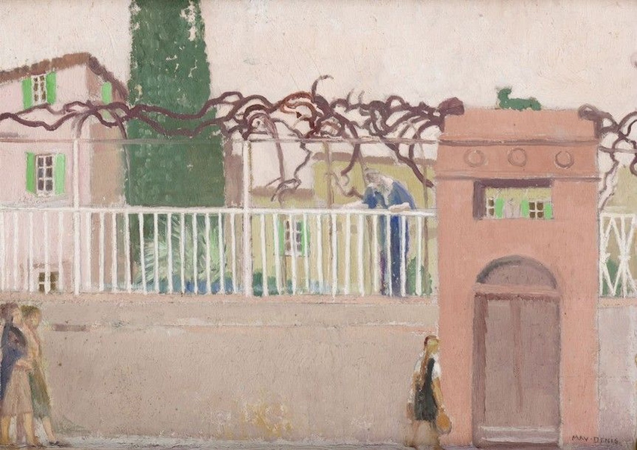 Lucca, the hanging garden by Maurice Denis