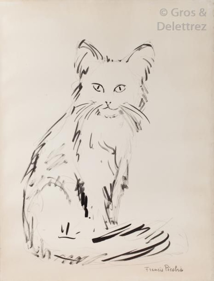 The cat by Francis Picabia