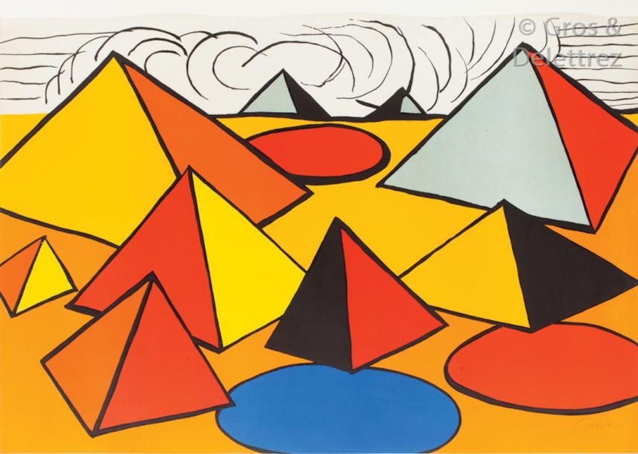 The Pyramids by Alexander Calder