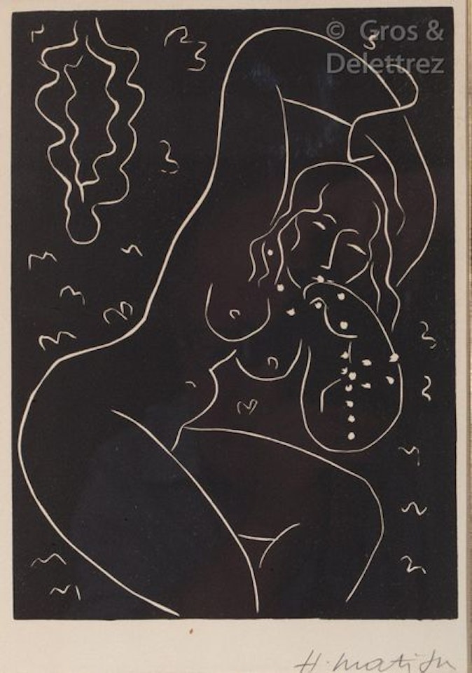 NAKED WITH THE BRACELET by Henri Matisse
