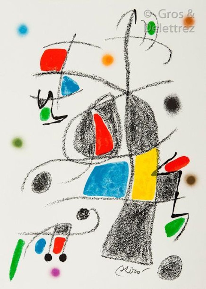 plates for Maravillas con Variaciones by Joan Miró