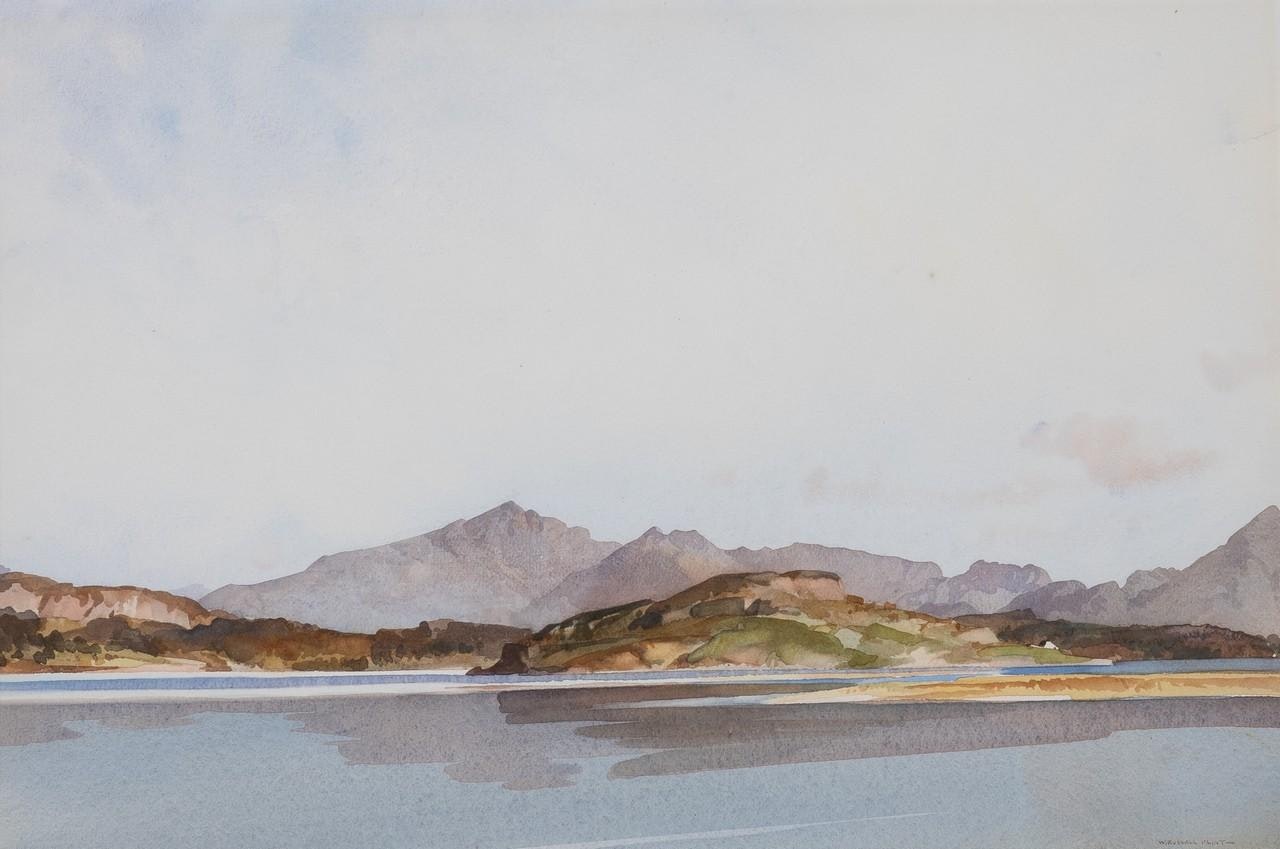 Hilltop Cottage by William Russell Flint